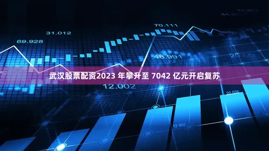 武汉股票配资2023 年攀升至 7042 亿元开启复苏